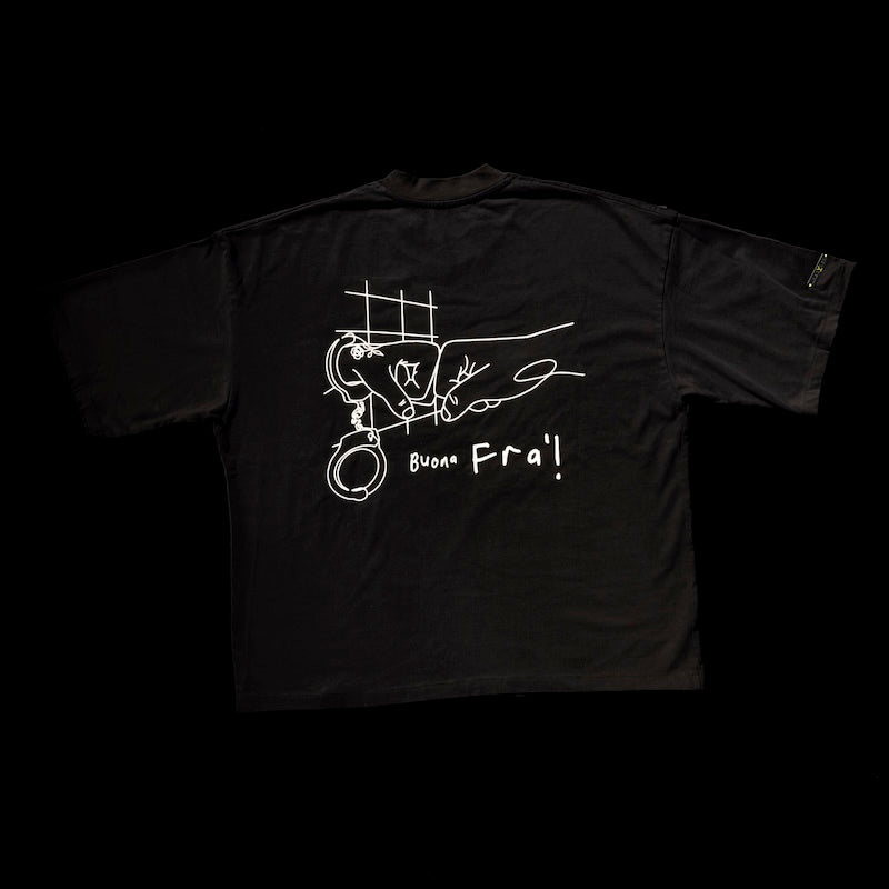 T-shirt oversize "Buona Frà!"